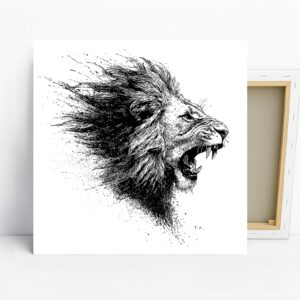 Lion Roar Art