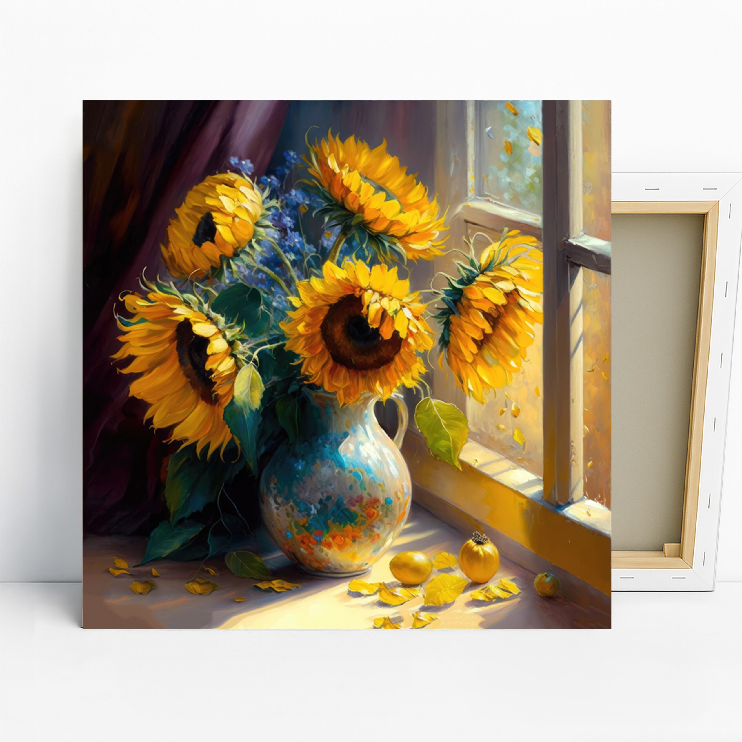 1.jpg Sunflower Bee Art