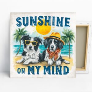 Beach Dogs Art