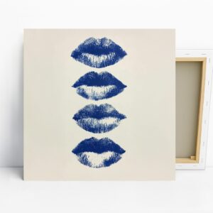 Blue Lips Art