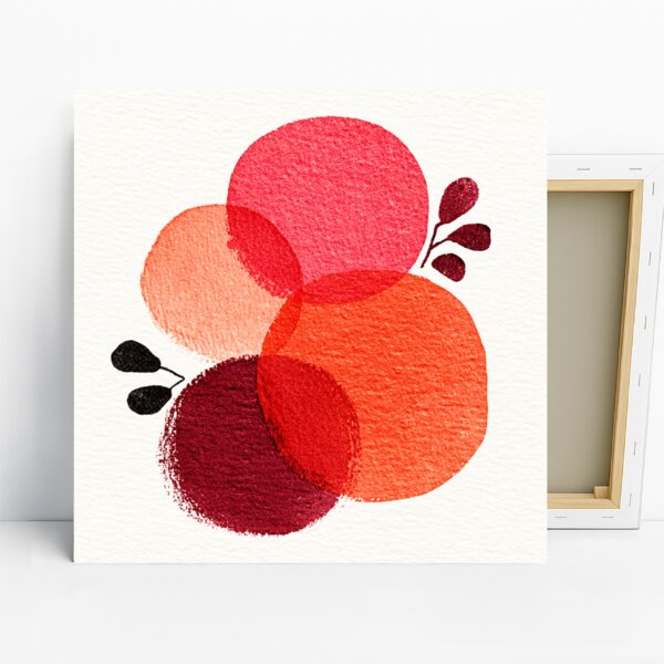 Red Circles Art