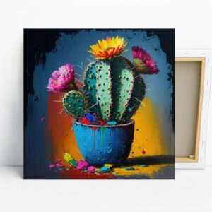Cactus Bloom Art