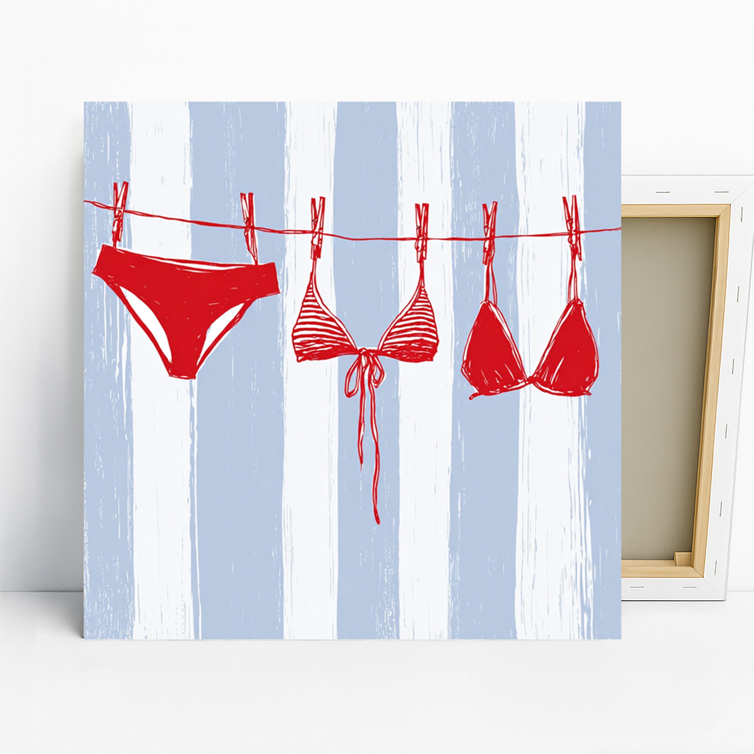 1.jpg Red Bikini Art
