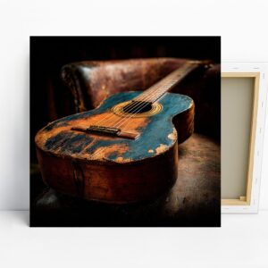 Vintage Guitar Art