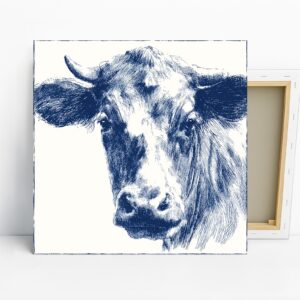 Blue Cow Art