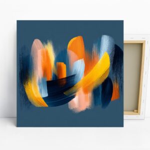 Vibrant Brushstrokes Art