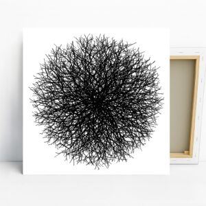 Intricate Branch Network Art