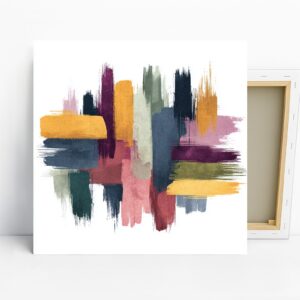 Vibrant Brushstroke Art