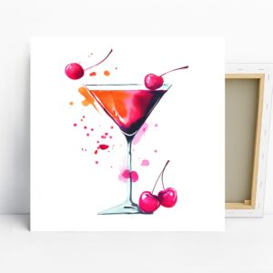 Cherry Martini Art