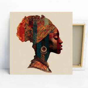 African Heritage Profile Art