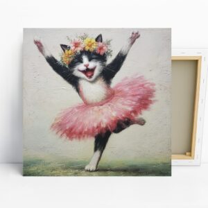 Dancing Cat Art