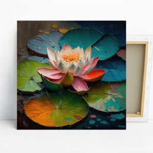 Water Lily Bloom Art