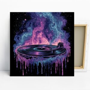 Cosmic Vinyl Art