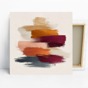 Autumn Brush Strokes Art