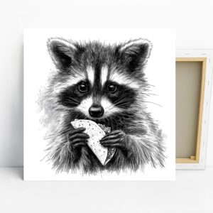 Raccoon Art