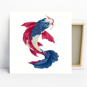 Koi Fish Art