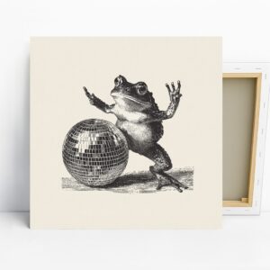 Disco Frog Art