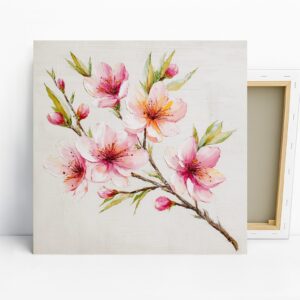 Cherry Blossom Branch Art