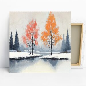 Autumn Trees Art