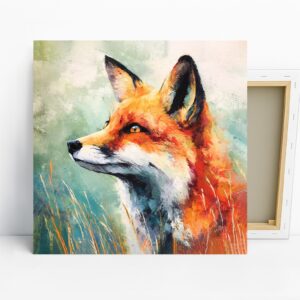 Fox Portrait Art