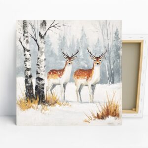 Deer Forest Art