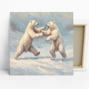 Polar Bear Dance Art