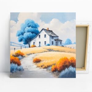Countryside Farmhouse Art