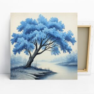 Blue Tree Art