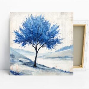 Blue Tree Art