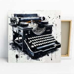 Vintage Typewriter Art