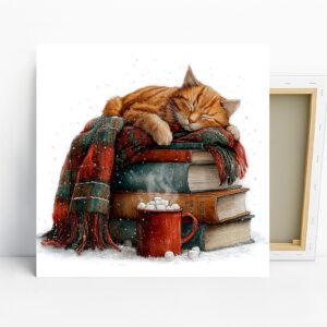 Cat Book Art