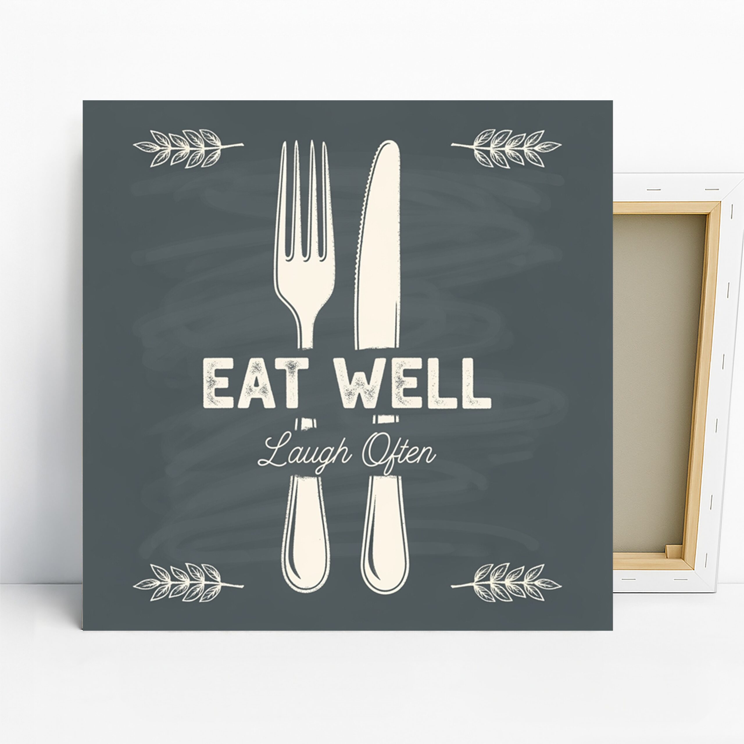 1.jpg Eat Well Laugh Often Art
