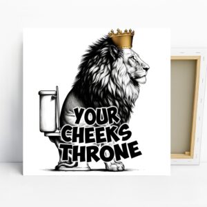 Lion King of the Throne Art