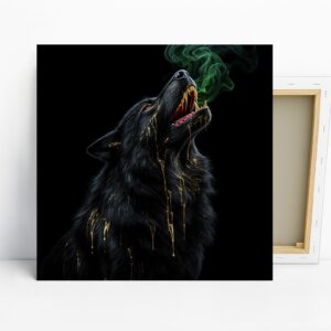 Howling Wolf Art