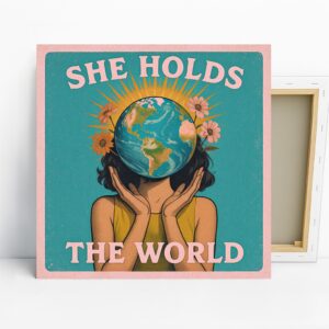 Empowered Earth Woman Art