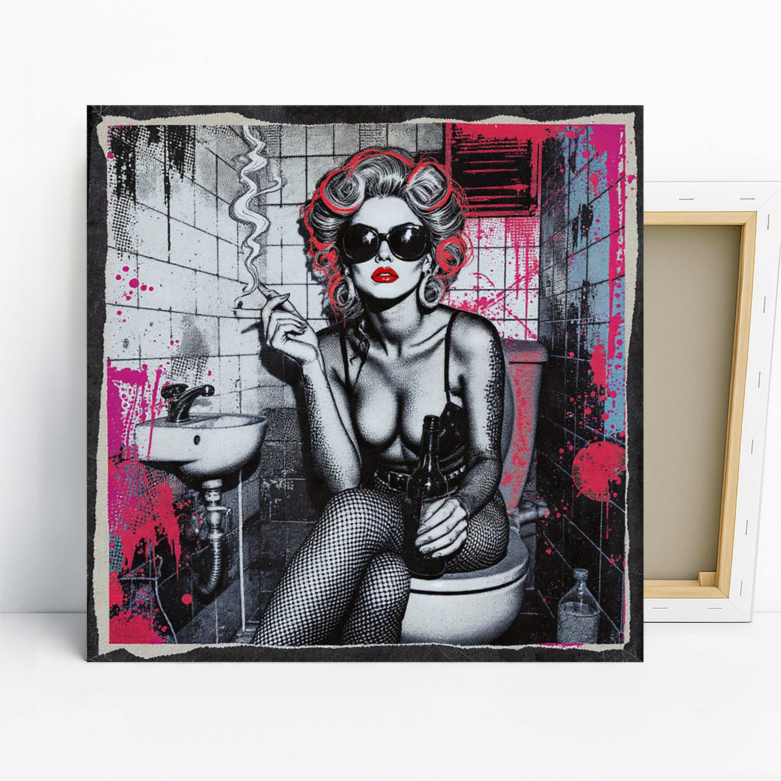 1.jpg Glamorous Bathroom Diva Art