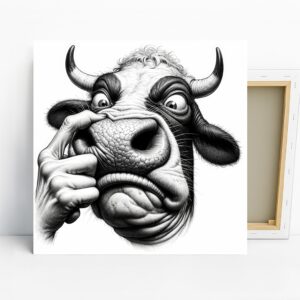 Highland Cow Art