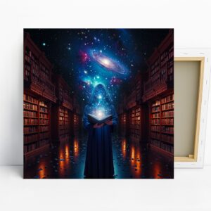 Cosmic Library Art