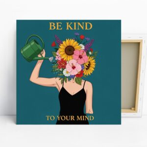 Floral Mind Kindness Art