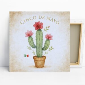 Cinco de Mayo Cactus Art