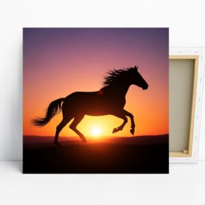 Horse Silhouette Art