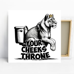 Lion King of Throne Art