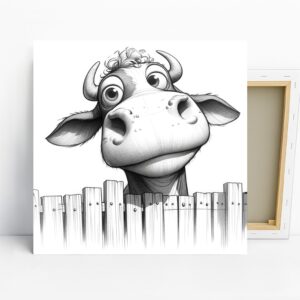 Highland Cow Art
