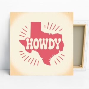 Texas Howdy Art