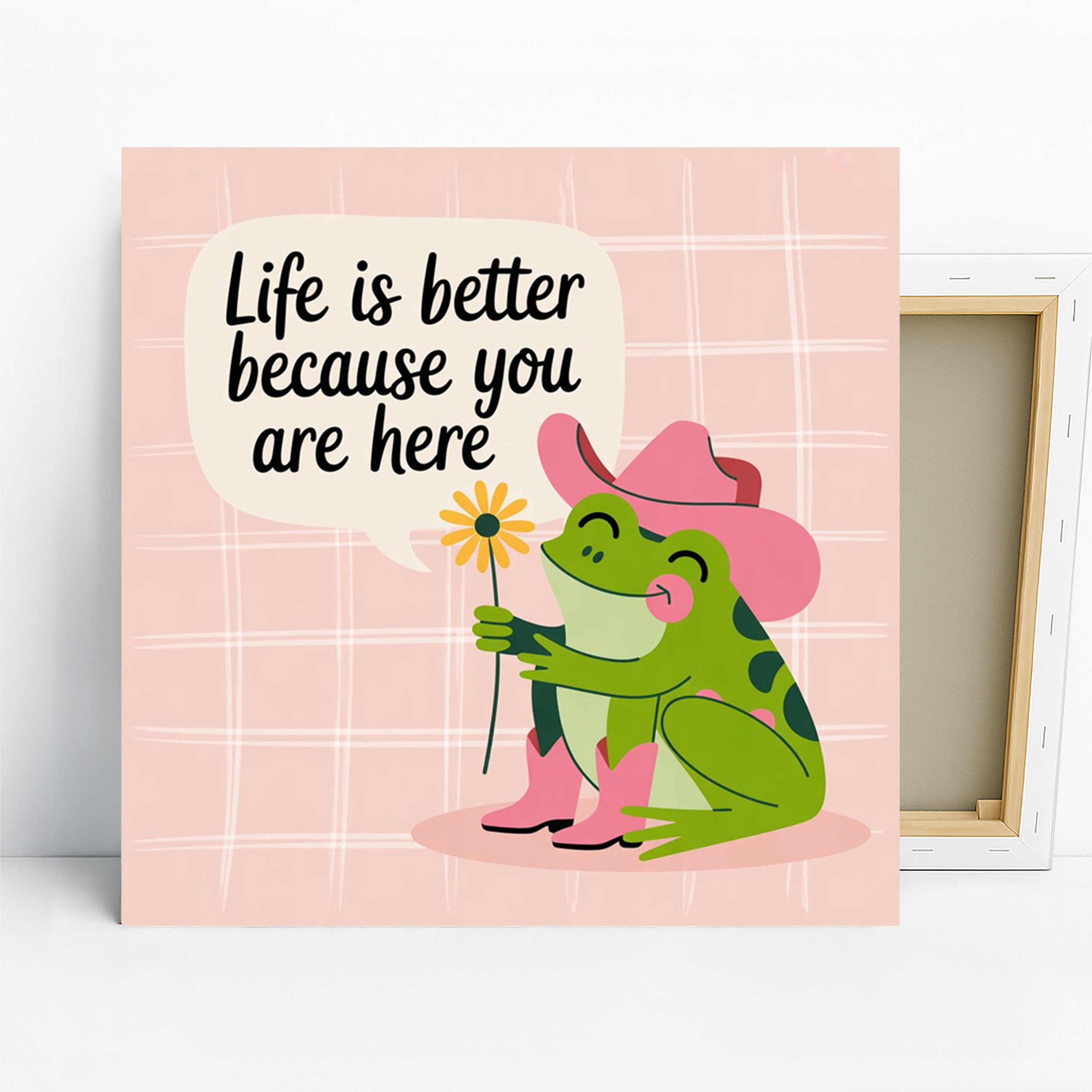 Cowboy Frog Art