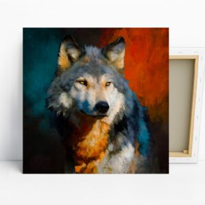 Wolf Portrait Art