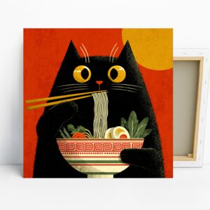 Cat Noodle Art