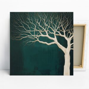 Bare Tree Silhouette Art