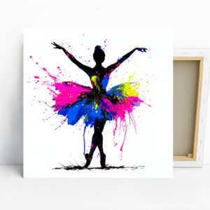 Colorful Dancer Art