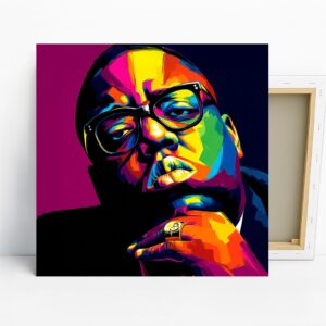 Vibrant Pop Art Portrait Art